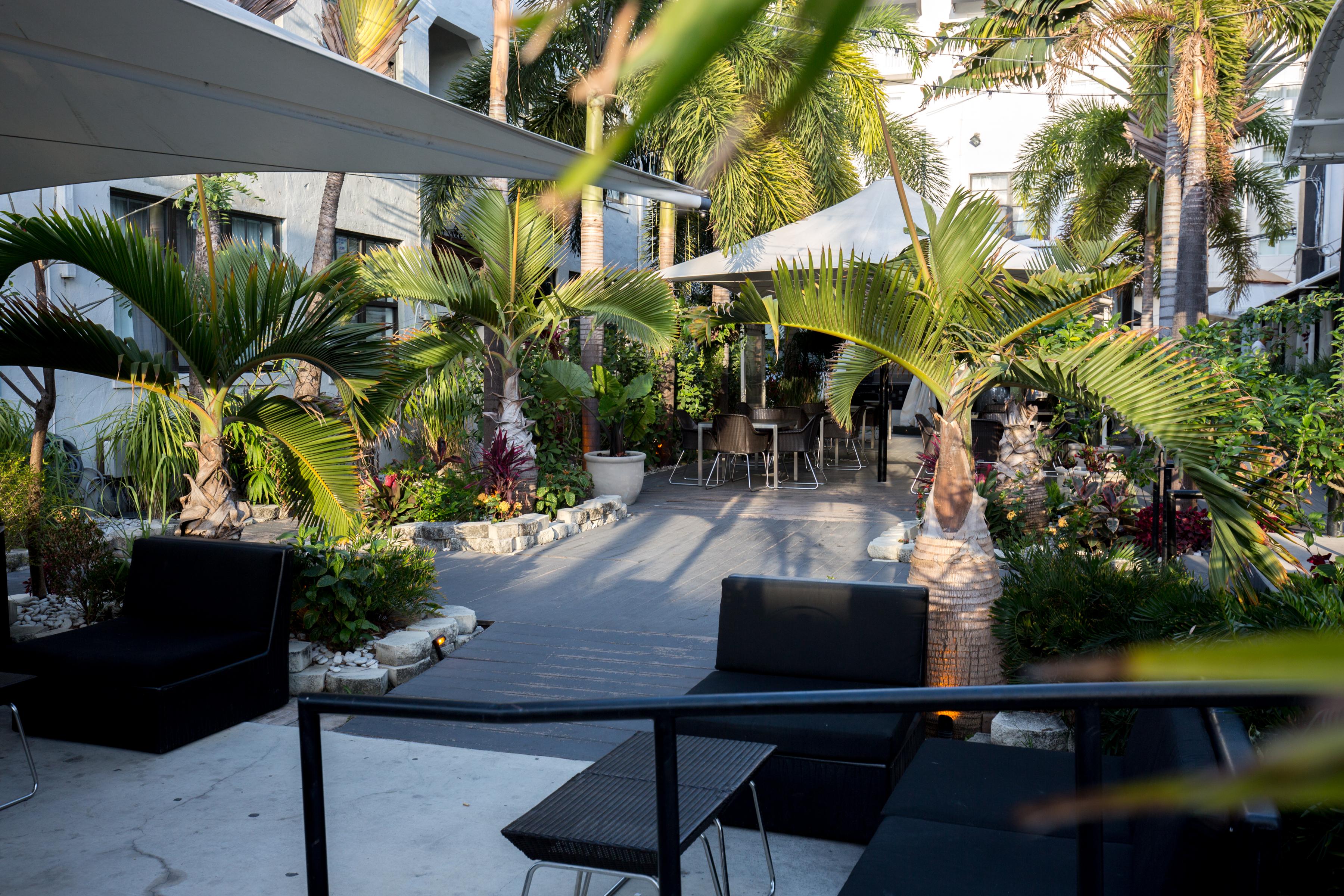 サウス ビーチ プラザ ホテル マイアミビーチ エクステリア 写真